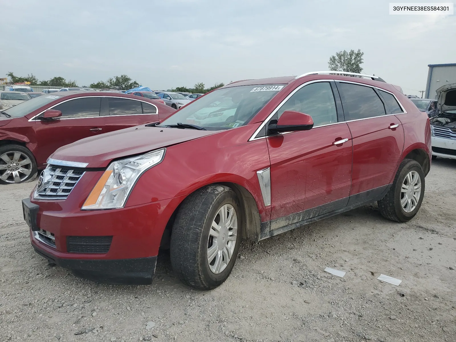 3GYFNEE38ES584301 2014 Cadillac Srx Luxury Collection