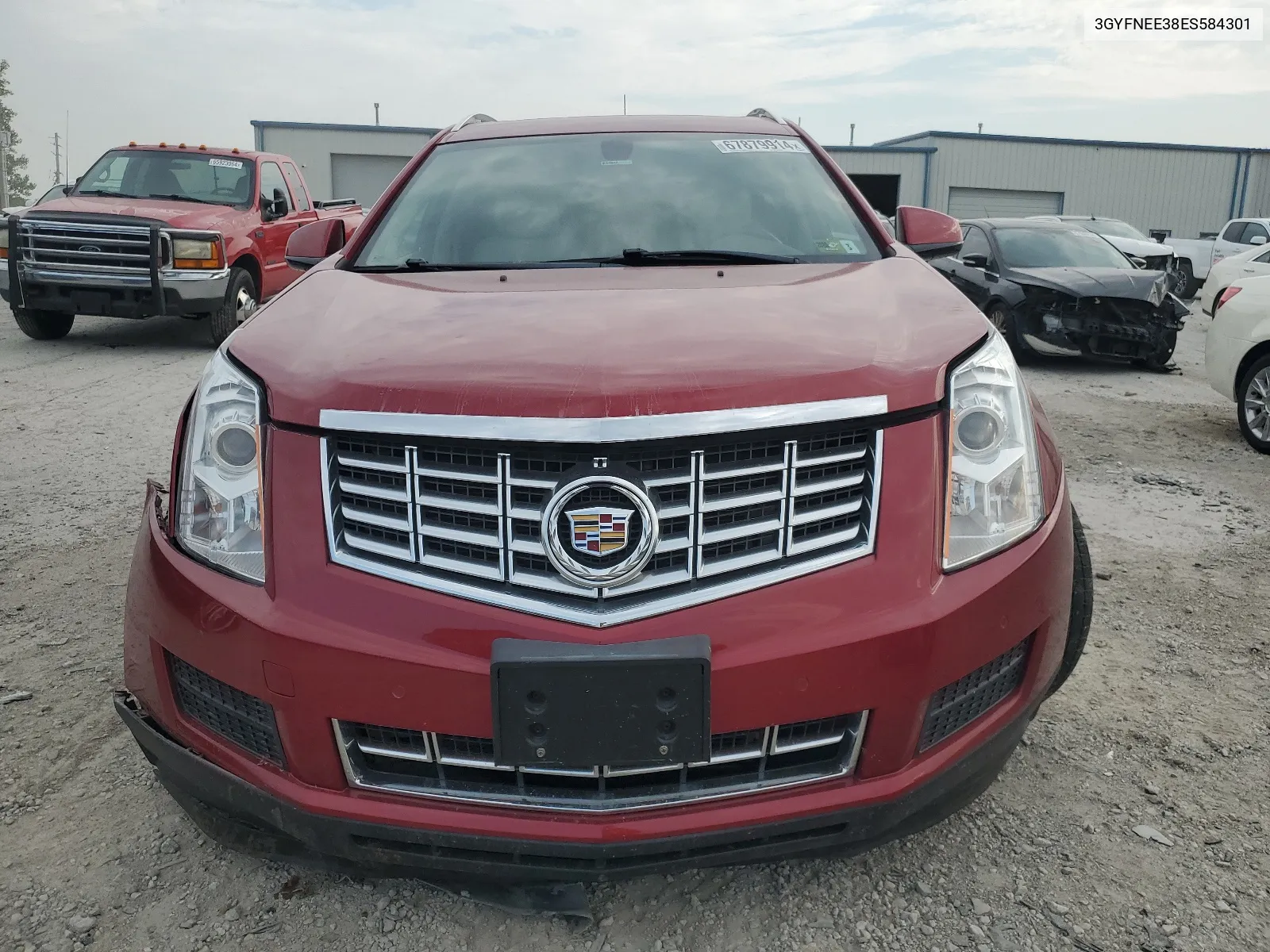 3GYFNEE38ES584301 2014 Cadillac Srx Luxury Collection