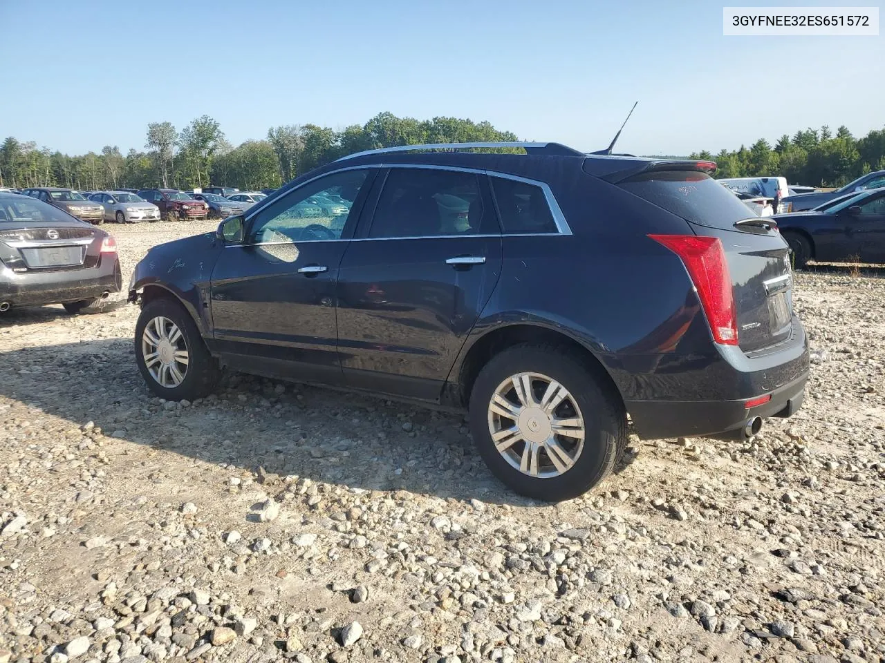 2014 Cadillac Srx Luxury Collection VIN: 3GYFNEE32ES651572 Lot: 67923514