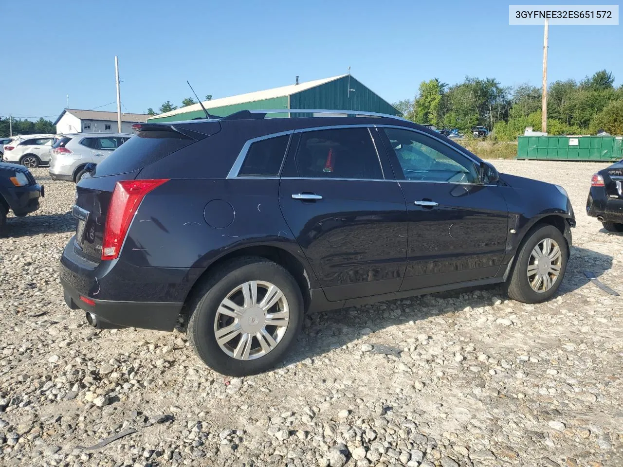 2014 Cadillac Srx Luxury Collection VIN: 3GYFNEE32ES651572 Lot: 67923514