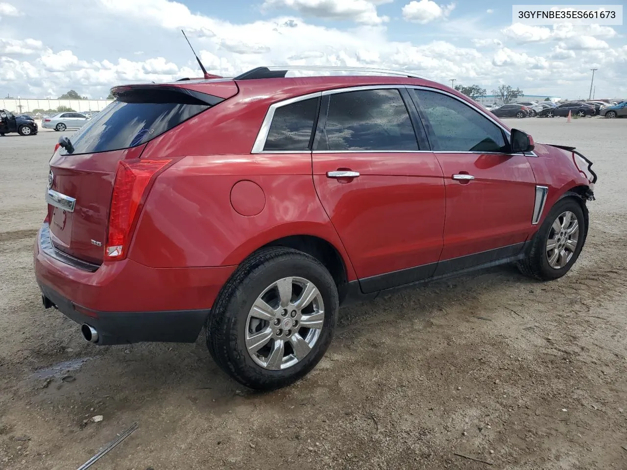 2014 Cadillac Srx Luxury Collection VIN: 3GYFNBE35ES661673 Lot: 68100664