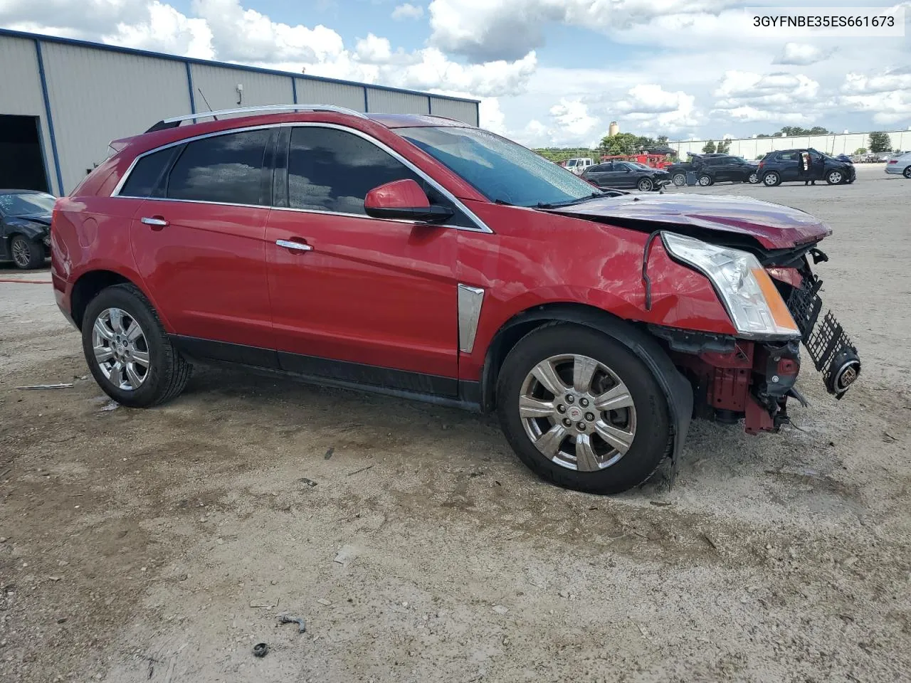 3GYFNBE35ES661673 2014 Cadillac Srx Luxury Collection