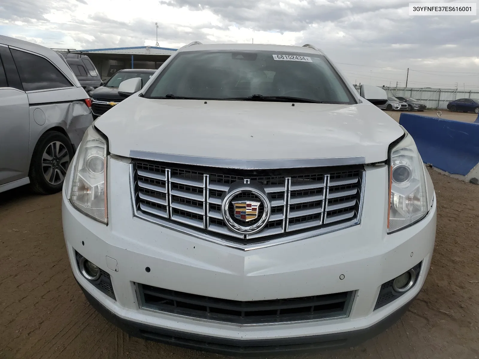 2014 Cadillac Srx Performance Collection VIN: 3GYFNFE37ES616001 Lot: 68152434