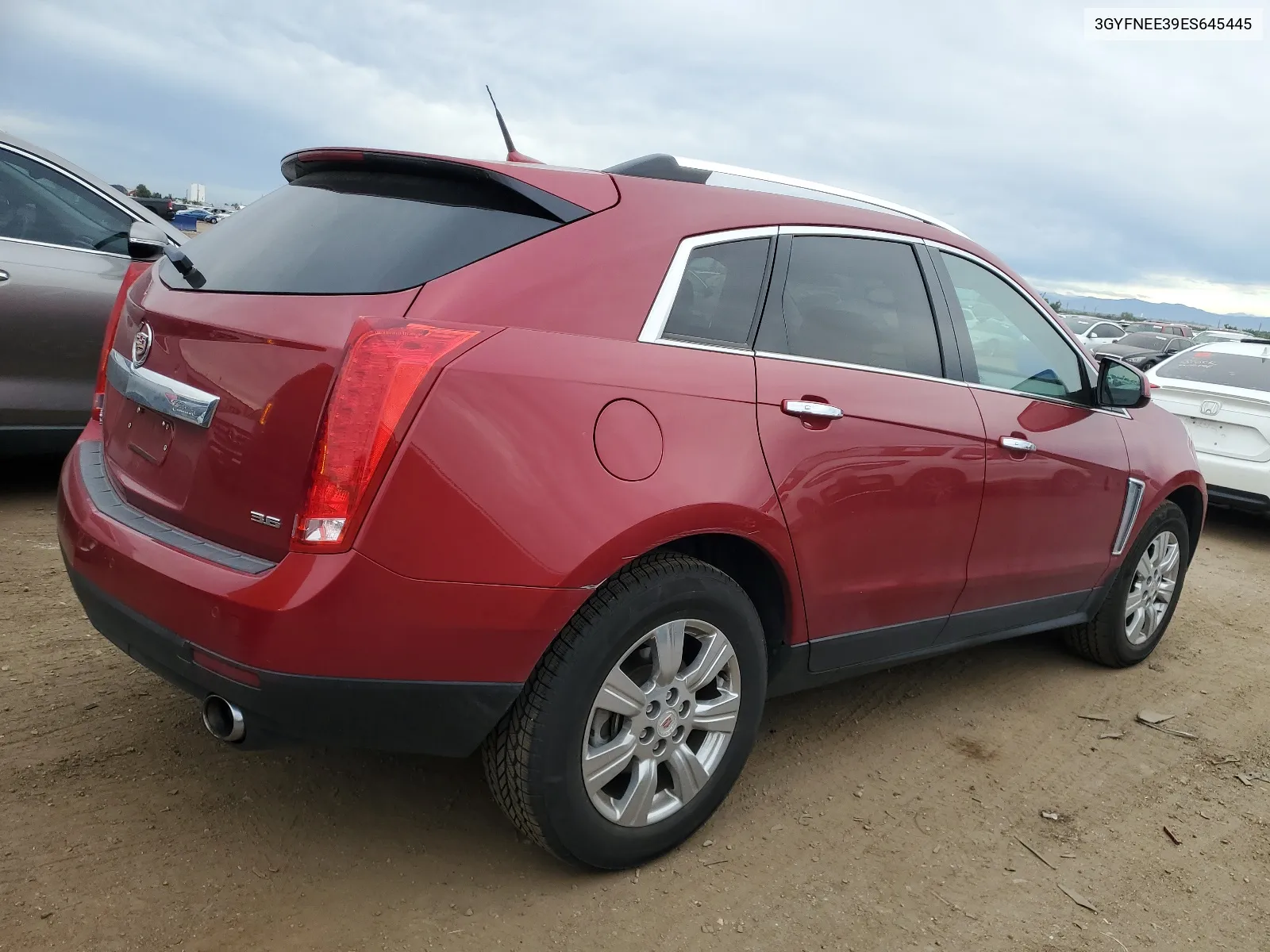 3GYFNEE39ES645445 2014 Cadillac Srx Luxury Collection