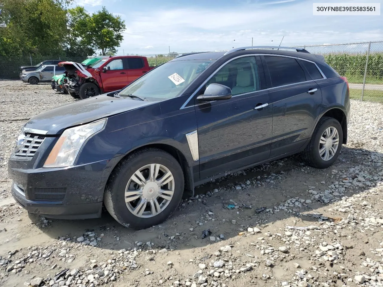 2014 Cadillac Srx Luxury Collection VIN: 3GYFNBE39ES583561 Lot: 68432654