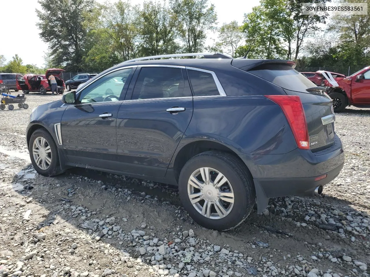 2014 Cadillac Srx Luxury Collection VIN: 3GYFNBE39ES583561 Lot: 68432654