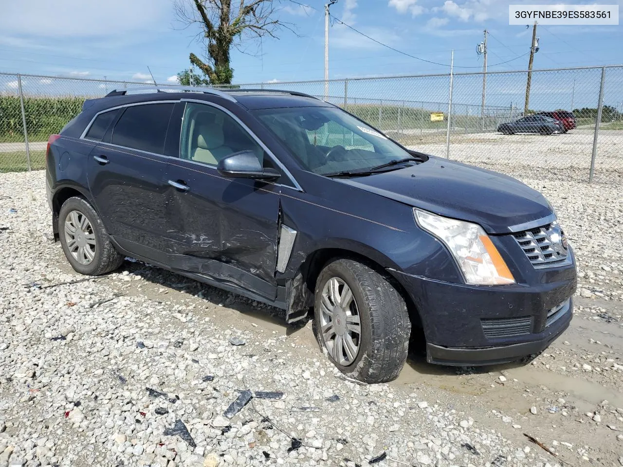 2014 Cadillac Srx Luxury Collection VIN: 3GYFNBE39ES583561 Lot: 68432654