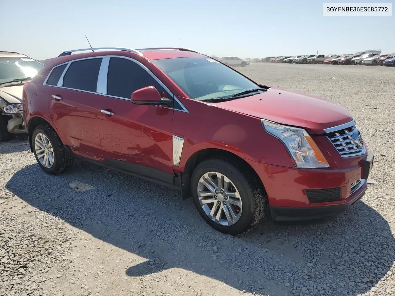 2014 Cadillac Srx Luxury Collection VIN: 3GYFNBE36ES685772 Lot: 68876034