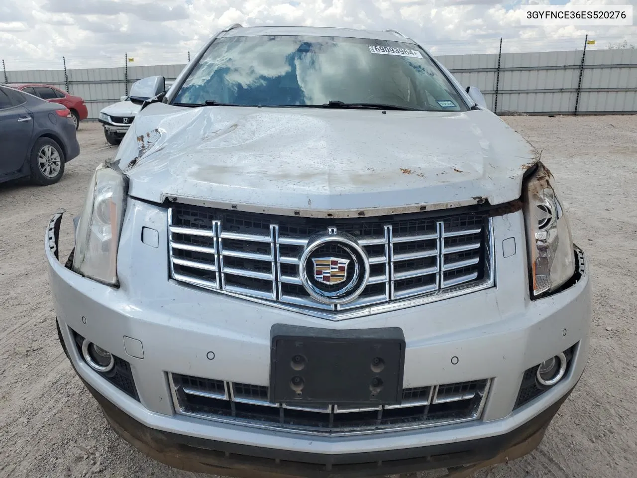 2014 Cadillac Srx Performance Collection VIN: 3GYFNCE36ES520276 Lot: 69093964