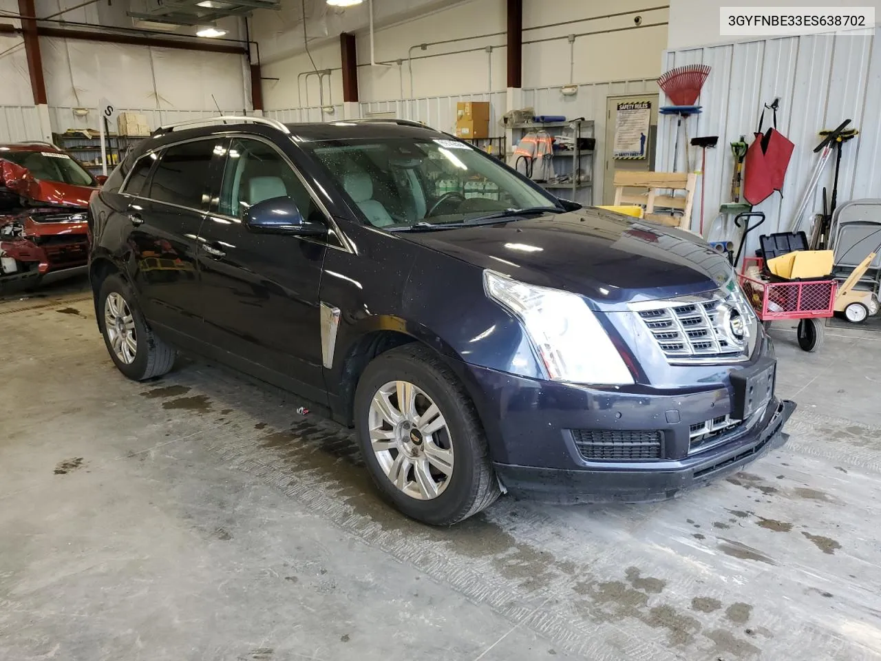 2014 Cadillac Srx Luxury Collection VIN: 3GYFNBE33ES638702 Lot: 69142564