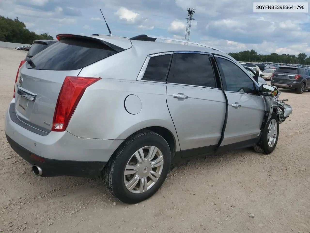 3GYFNBE39ES641796 2014 Cadillac Srx Luxury Collection