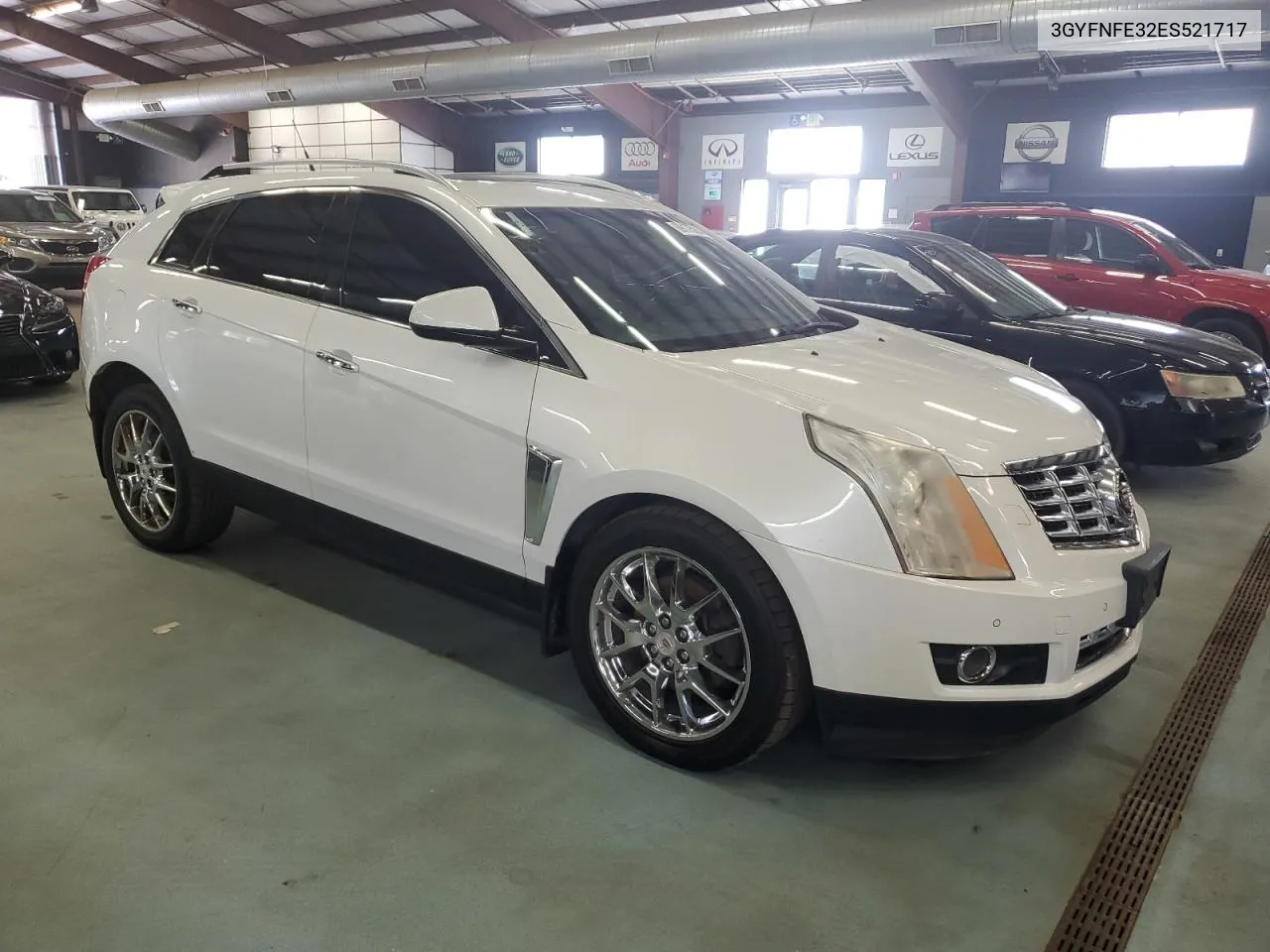 2014 Cadillac Srx Performance Collection VIN: 3GYFNFE32ES521717 Lot: 69175264