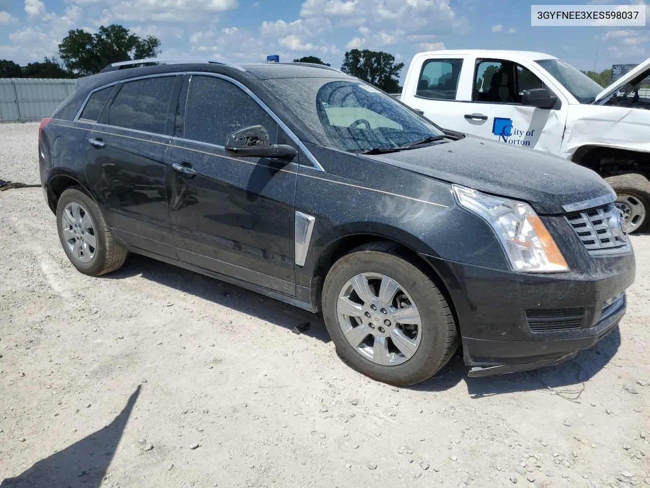 3GYFNEE3XES598037 2014 Cadillac Srx Luxury Collection