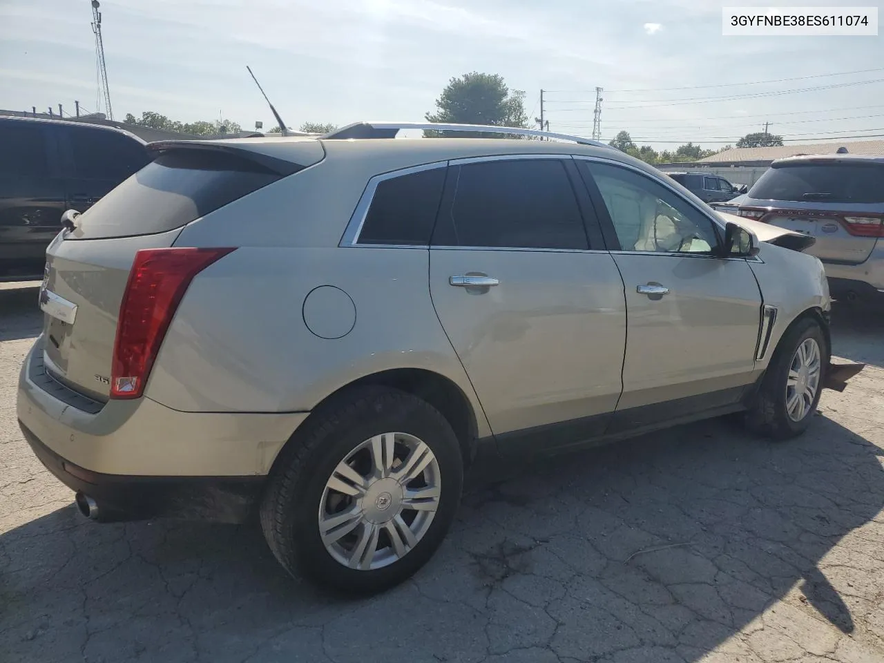 3GYFNBE38ES611074 2014 Cadillac Srx Luxury Collection