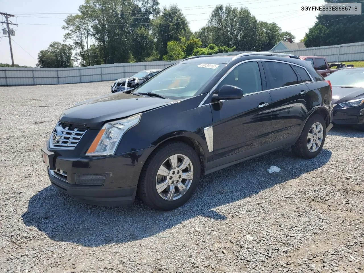 3GYFNEE33ES686718 2014 Cadillac Srx Luxury Collection