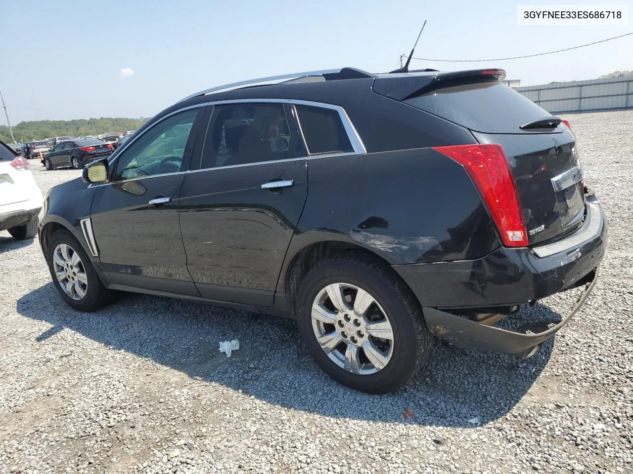 3GYFNEE33ES686718 2014 Cadillac Srx Luxury Collection