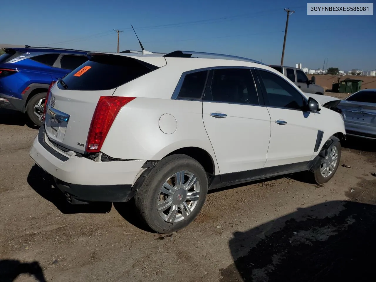 3GYFNBE3XES586081 2014 Cadillac Srx Luxury Collection