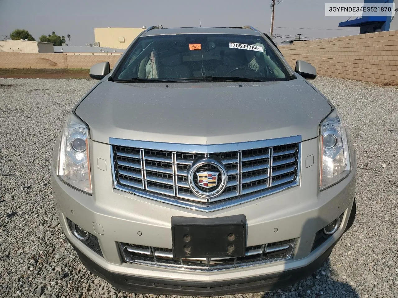 2014 Cadillac Srx Premium Collection VIN: 3GYFNDE34ES521870 Lot: 70539764