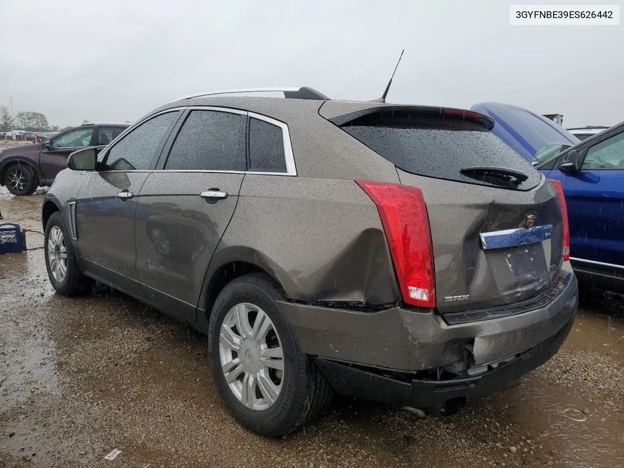 2014 Cadillac Srx Luxury Collection VIN: 3GYFNBE39ES626442 Lot: 70564694