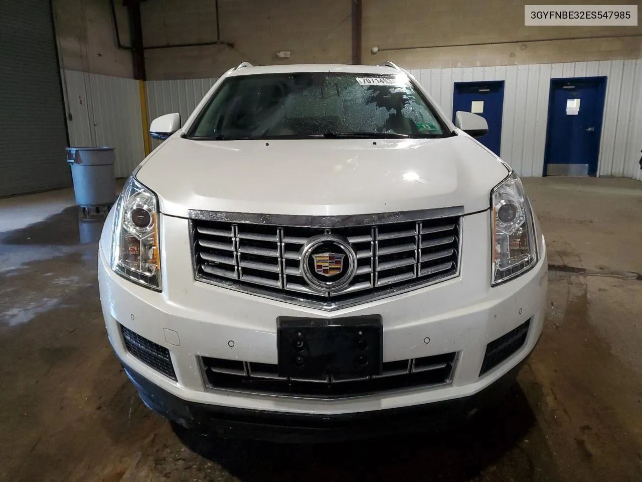 3GYFNBE32ES547985 2014 Cadillac Srx Luxury Collection