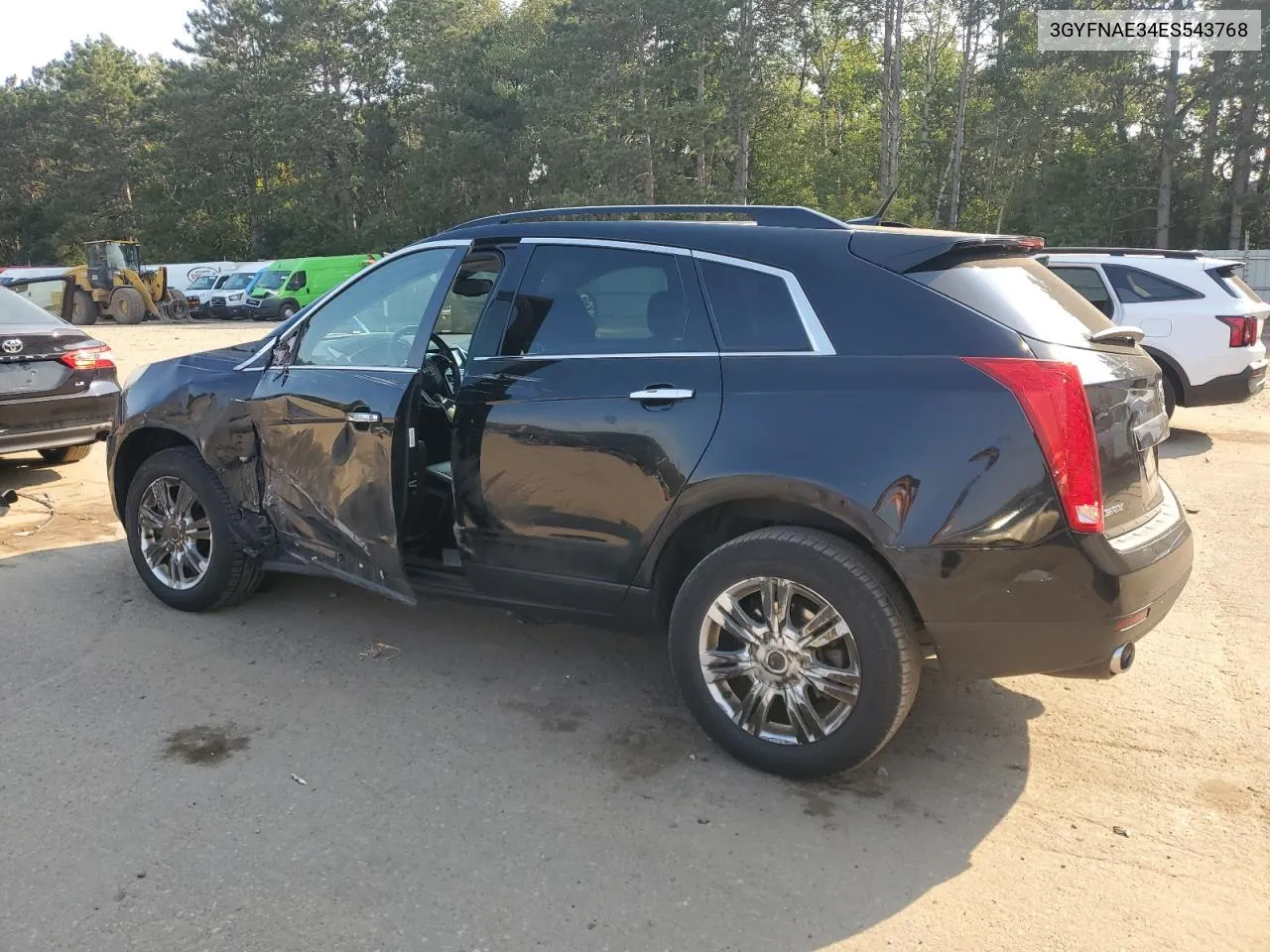 2014 Cadillac Srx VIN: 3GYFNAE34ES543768 Lot: 70830974