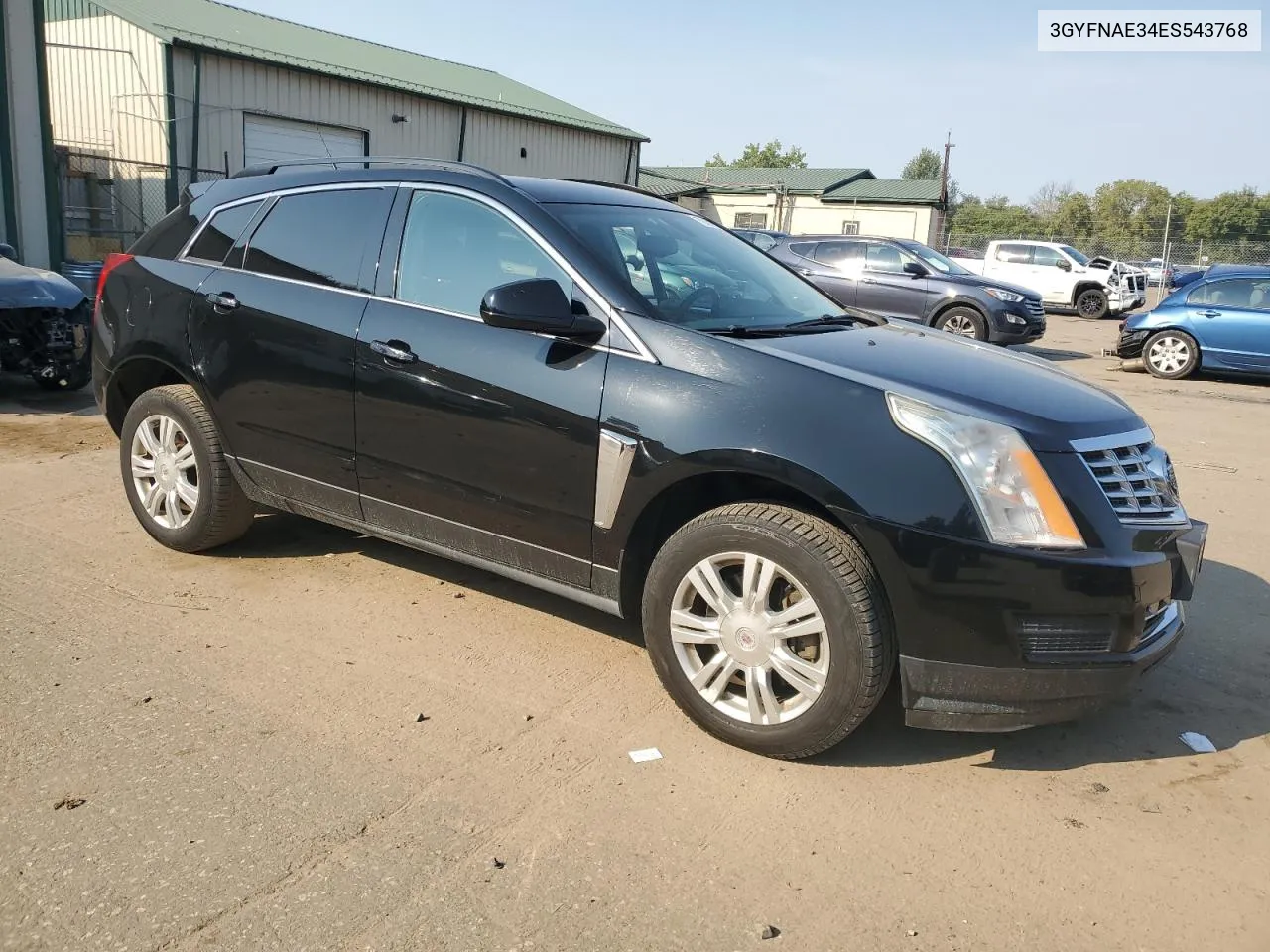 2014 Cadillac Srx VIN: 3GYFNAE34ES543768 Lot: 70830974