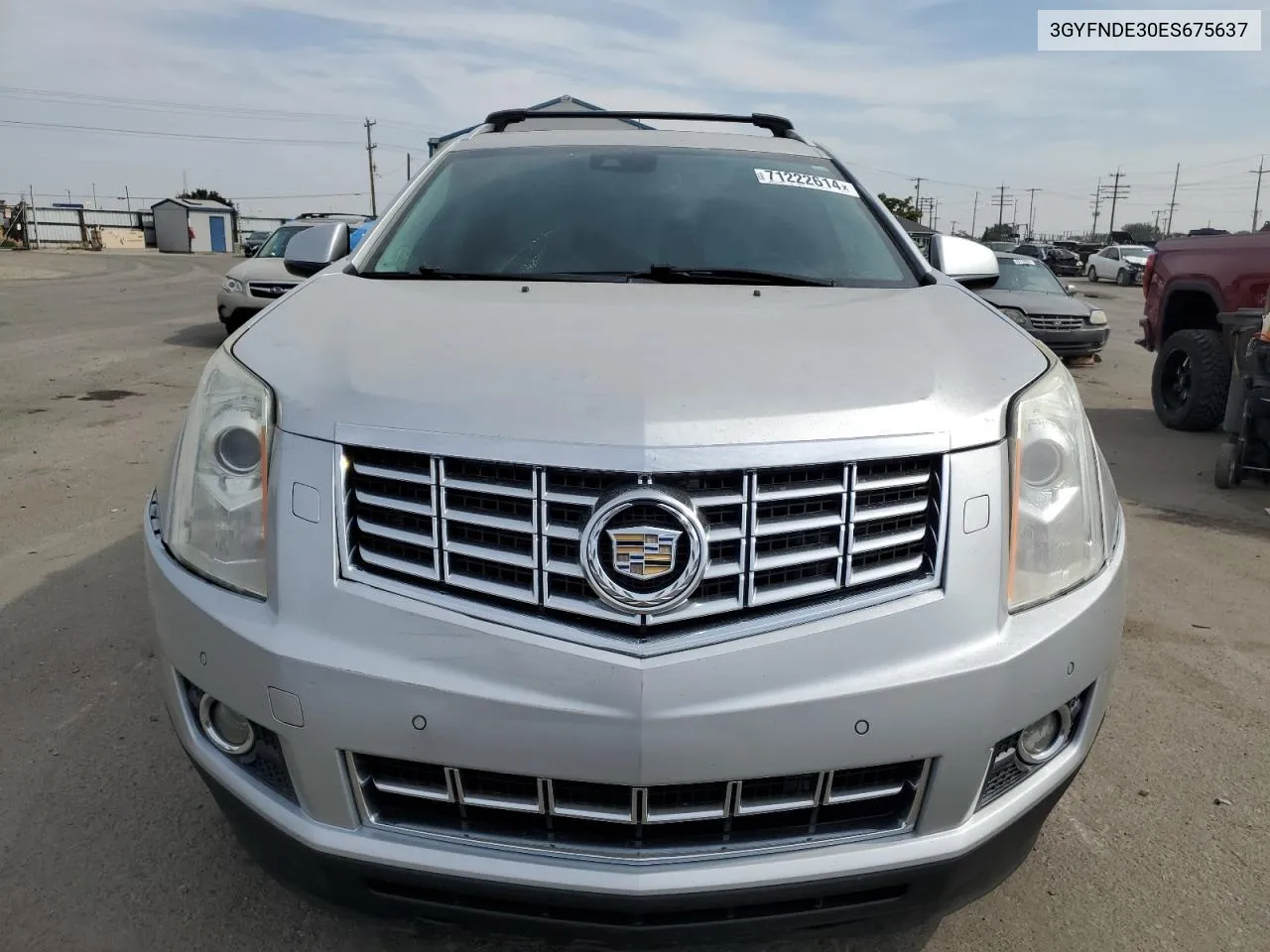 2014 Cadillac Srx Premium Collection VIN: 3GYFNDE30ES675637 Lot: 71222614