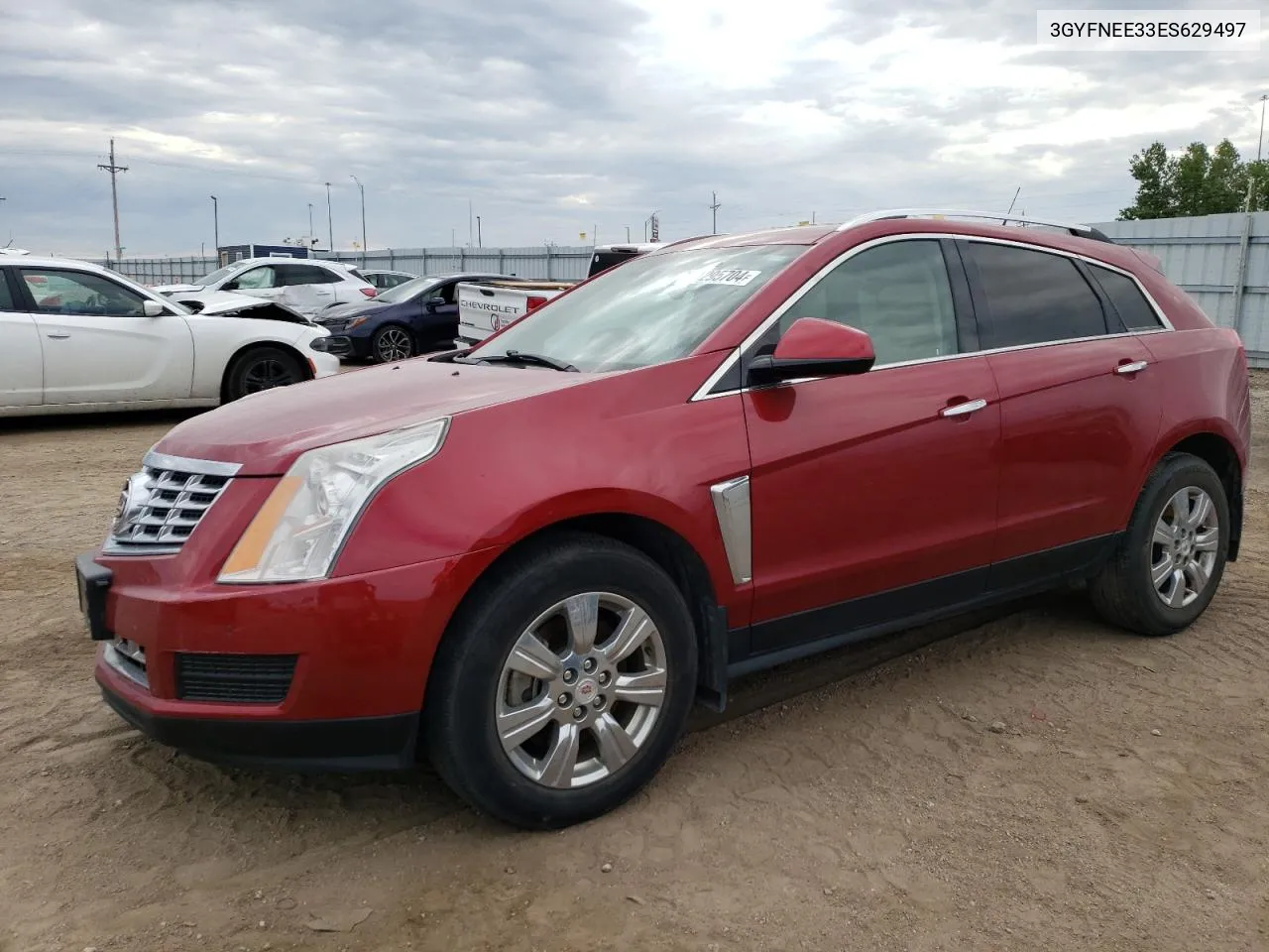 2014 Cadillac Srx Luxury Collection VIN: 3GYFNEE33ES629497 Lot: 71295704