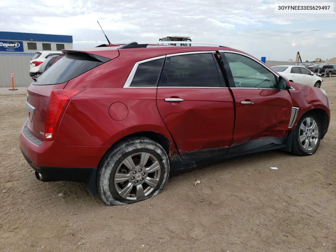 3GYFNEE33ES629497 2014 Cadillac Srx Luxury Collection