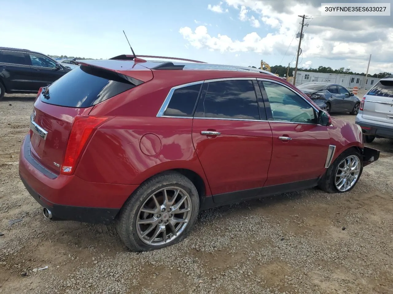 3GYFNDE35ES633027 2014 Cadillac Srx Premium Collection