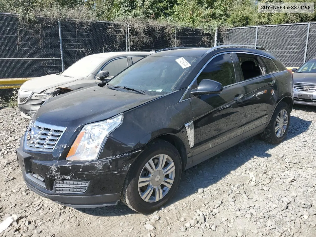 3GYFNBE35ESS74498 2014 Cadillac Srx Luxury Collection