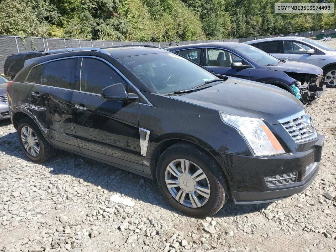 3GYFNBE35ESS74498 2014 Cadillac Srx Luxury Collection