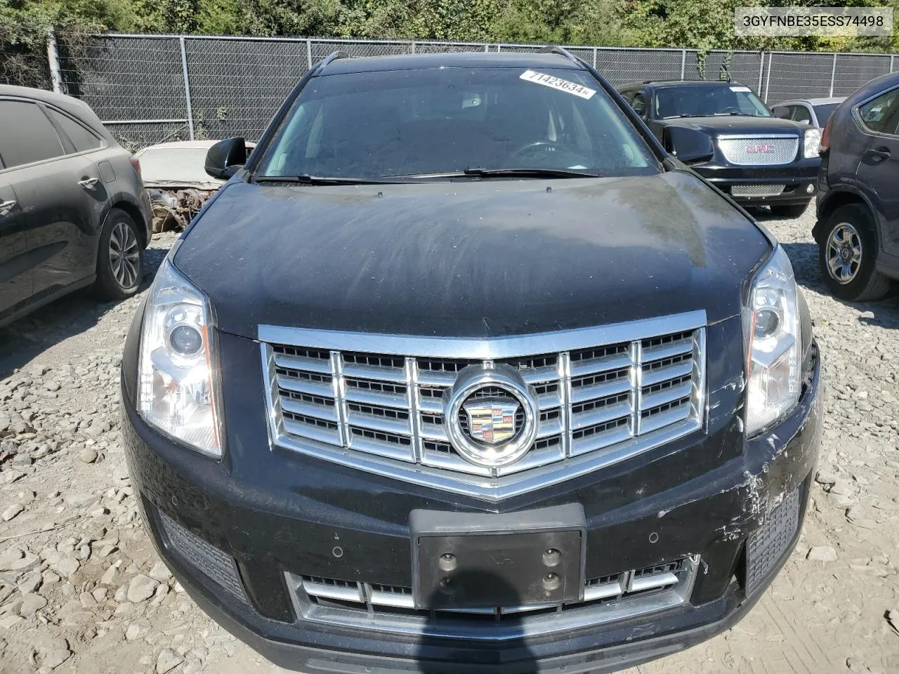 3GYFNBE35ESS74498 2014 Cadillac Srx Luxury Collection