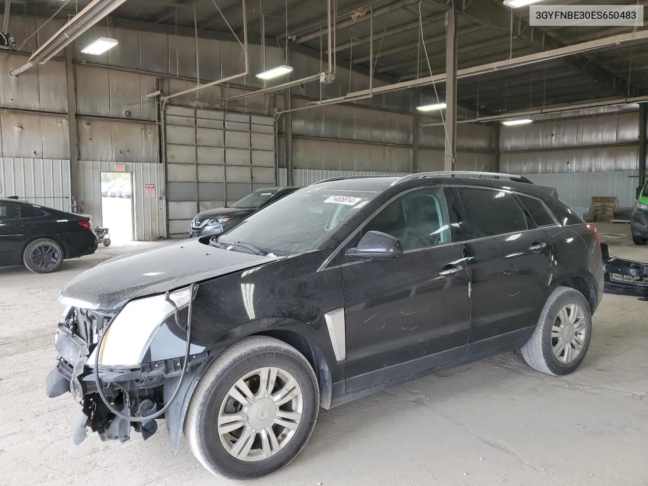 3GYFNBE30ES650483 2014 Cadillac Srx Luxury Collection