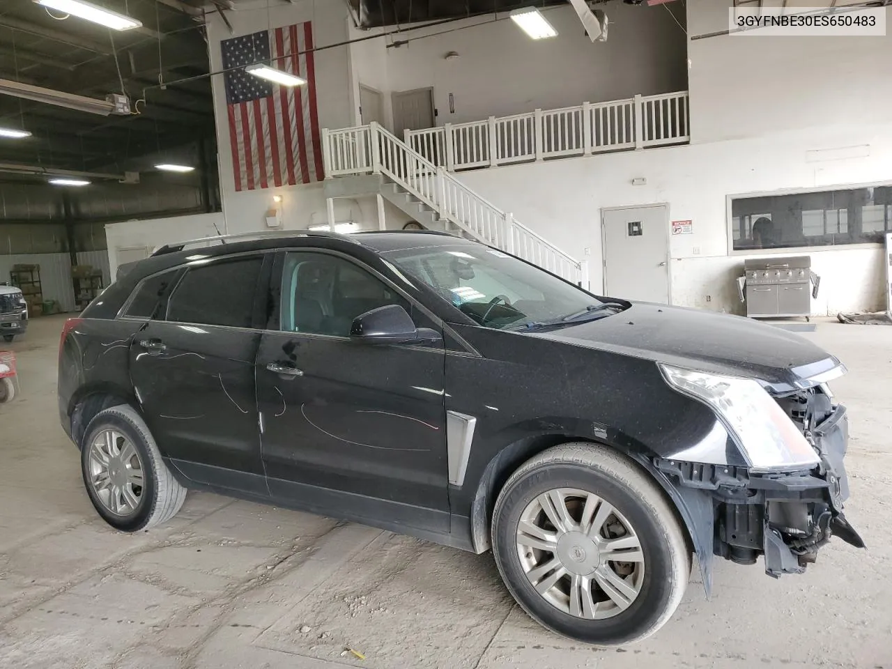 2014 Cadillac Srx Luxury Collection VIN: 3GYFNBE30ES650483 Lot: 71485814