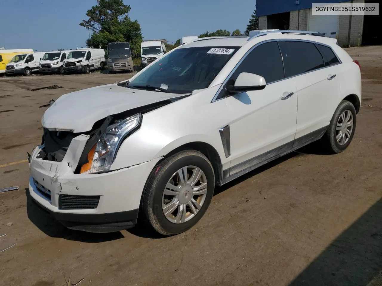 2014 Cadillac Srx Luxury Collection VIN: 3GYFNBE35ES519632 Lot: 71527854