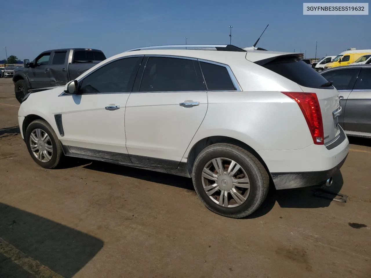 2014 Cadillac Srx Luxury Collection VIN: 3GYFNBE35ES519632 Lot: 71527854