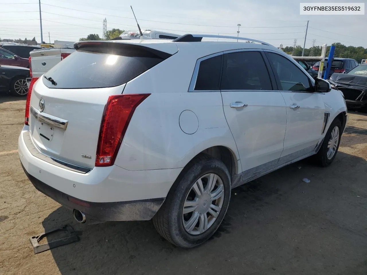 2014 Cadillac Srx Luxury Collection VIN: 3GYFNBE35ES519632 Lot: 71527854