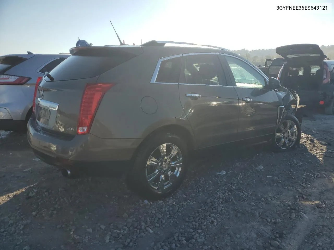 2014 Cadillac Srx Luxury Collection VIN: 3GYFNEE36ES643121 Lot: 71734224