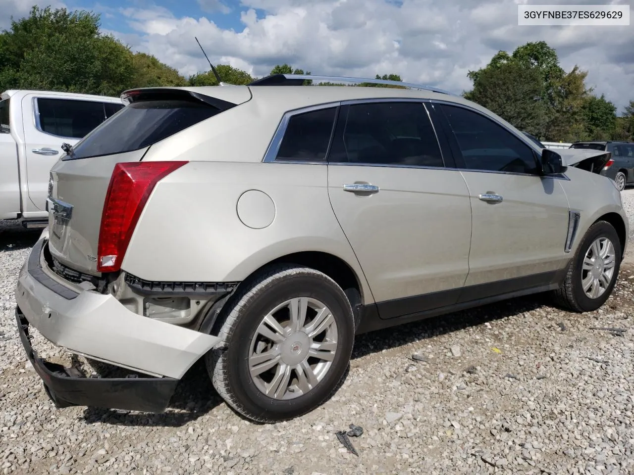 3GYFNBE37ES629629 2014 Cadillac Srx Luxury Collection