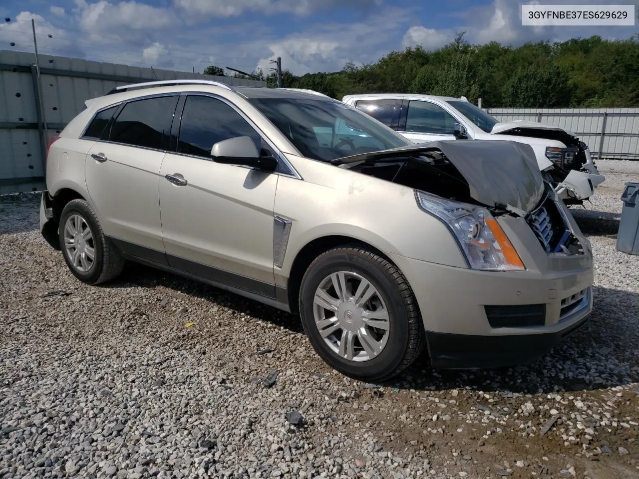 3GYFNBE37ES629629 2014 Cadillac Srx Luxury Collection