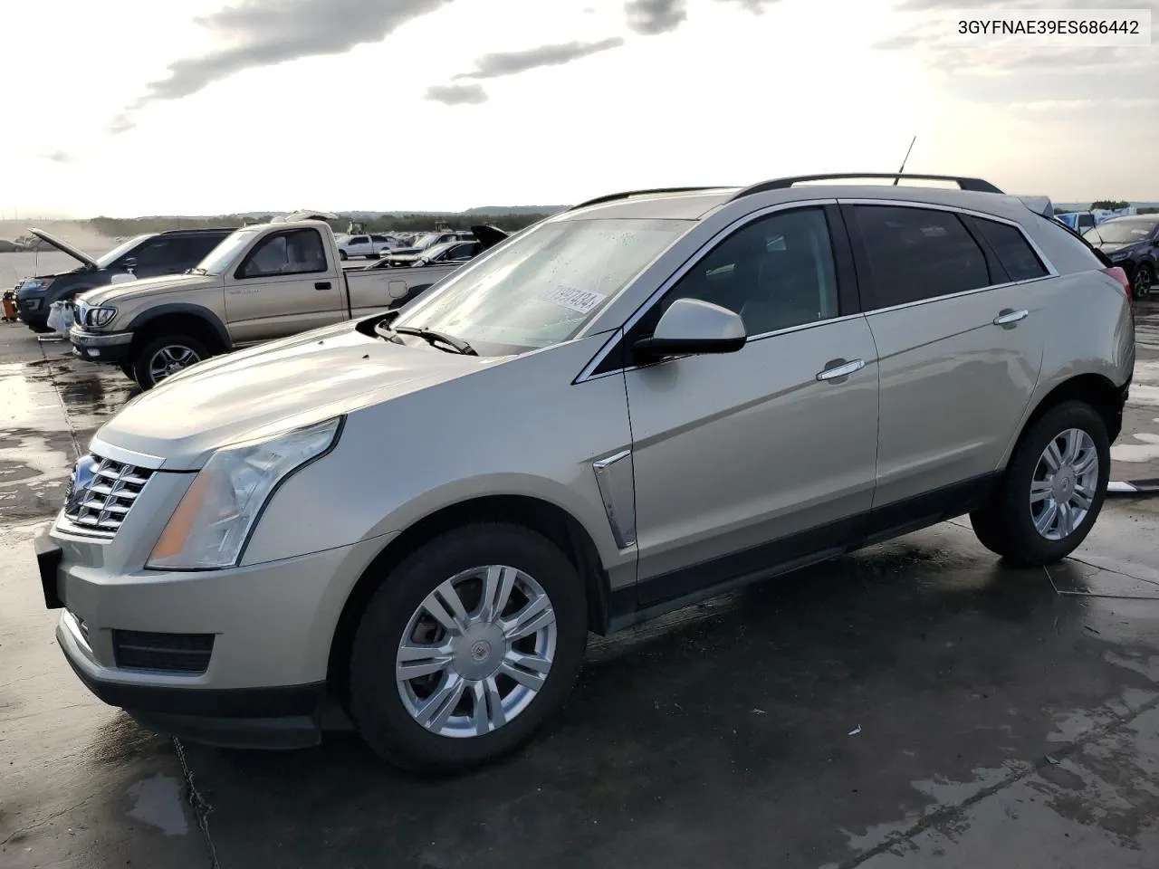 3GYFNAE39ES686442 2014 Cadillac Srx