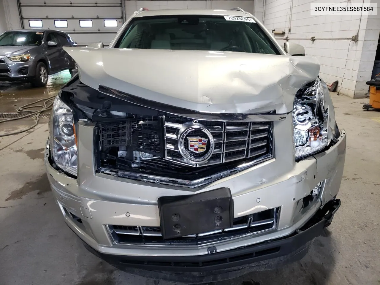 2014 Cadillac Srx Luxury Collection VIN: 3GYFNEE35ES681584 Lot: 72020694