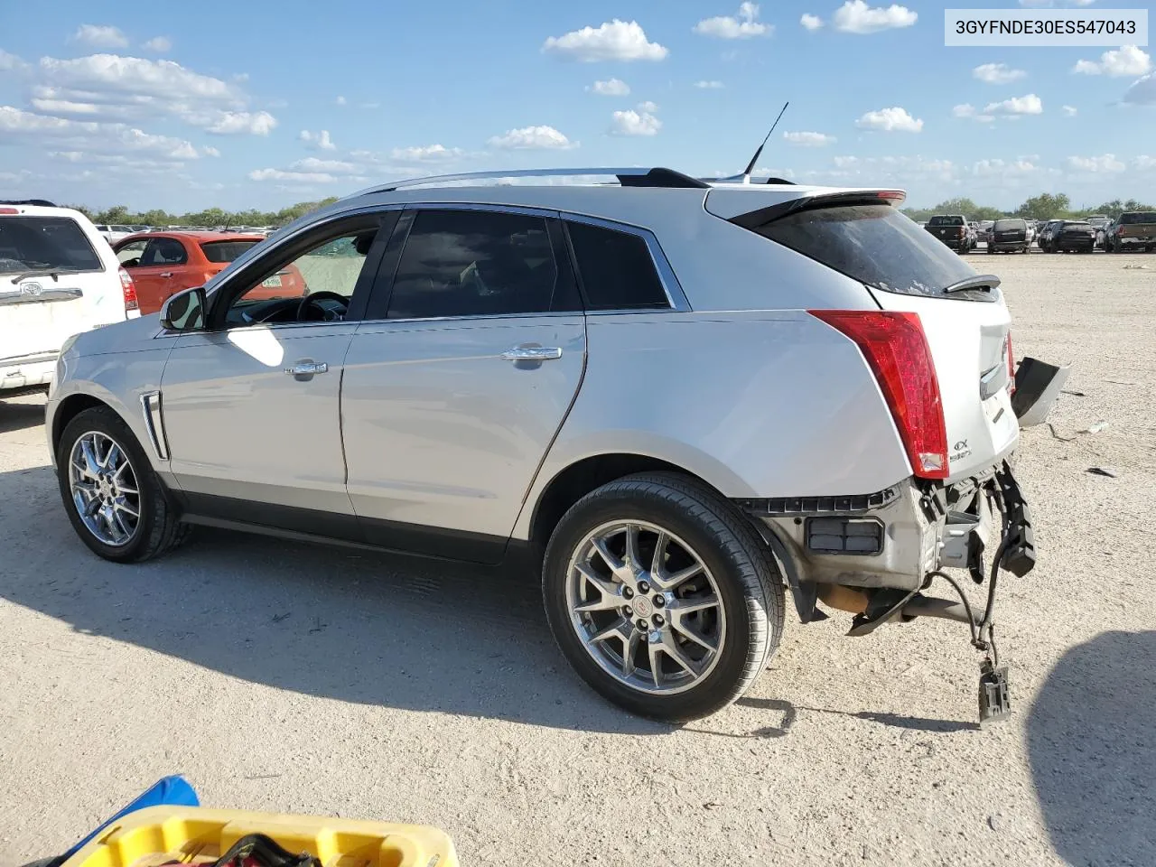 2014 Cadillac Srx Premium Collection VIN: 3GYFNDE30ES547043 Lot: 72075124