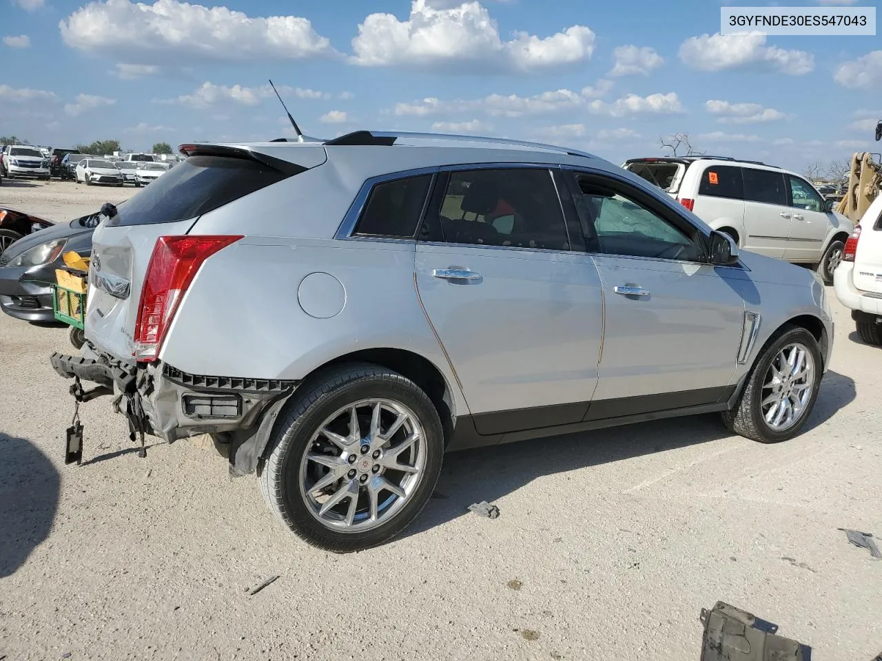 2014 Cadillac Srx Premium Collection VIN: 3GYFNDE30ES547043 Lot: 72075124