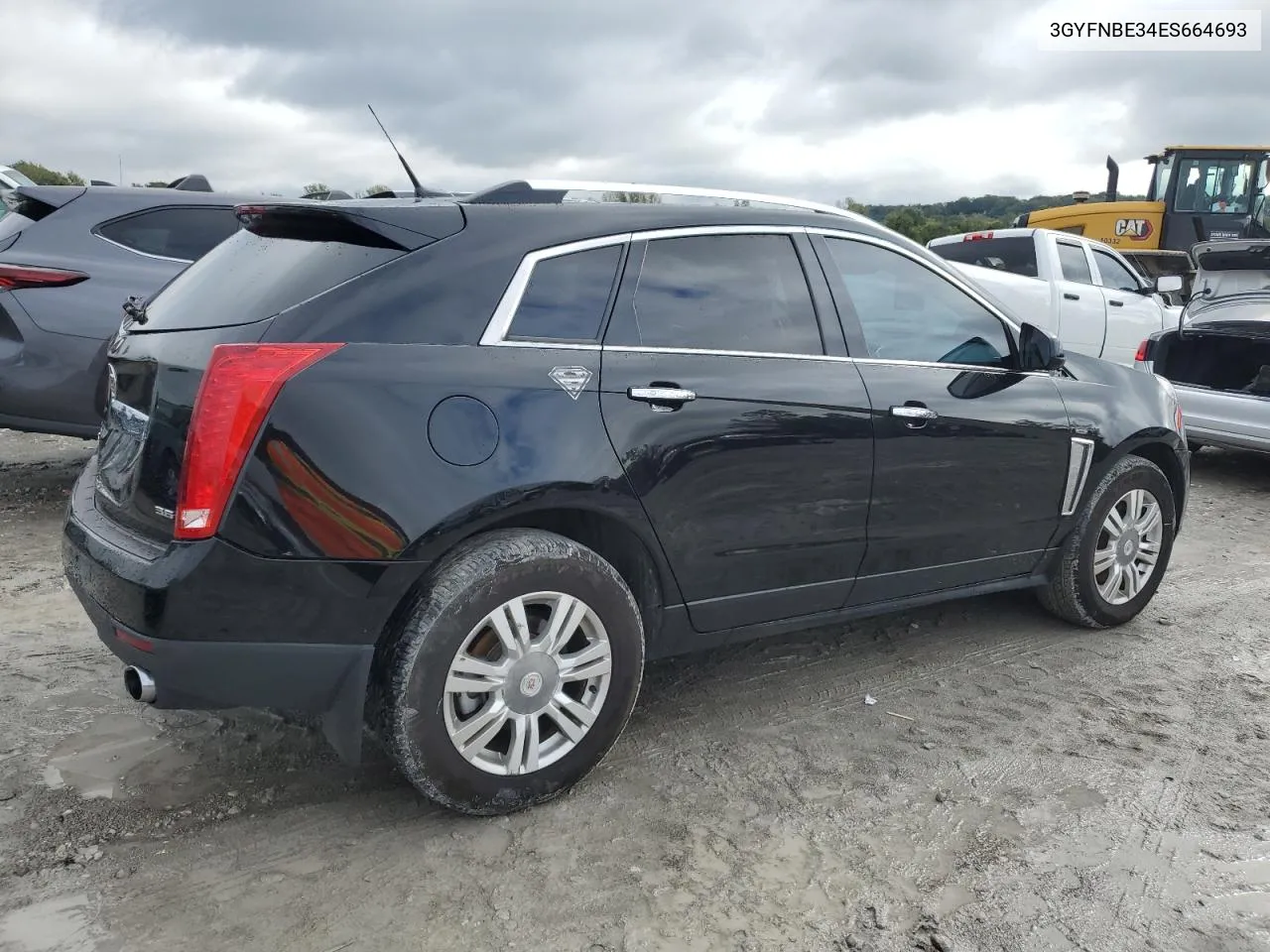 3GYFNBE34ES664693 2014 Cadillac Srx Luxury Collection