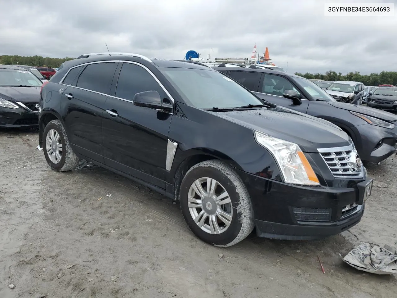 2014 Cadillac Srx Luxury Collection VIN: 3GYFNBE34ES664693 Lot: 72327274