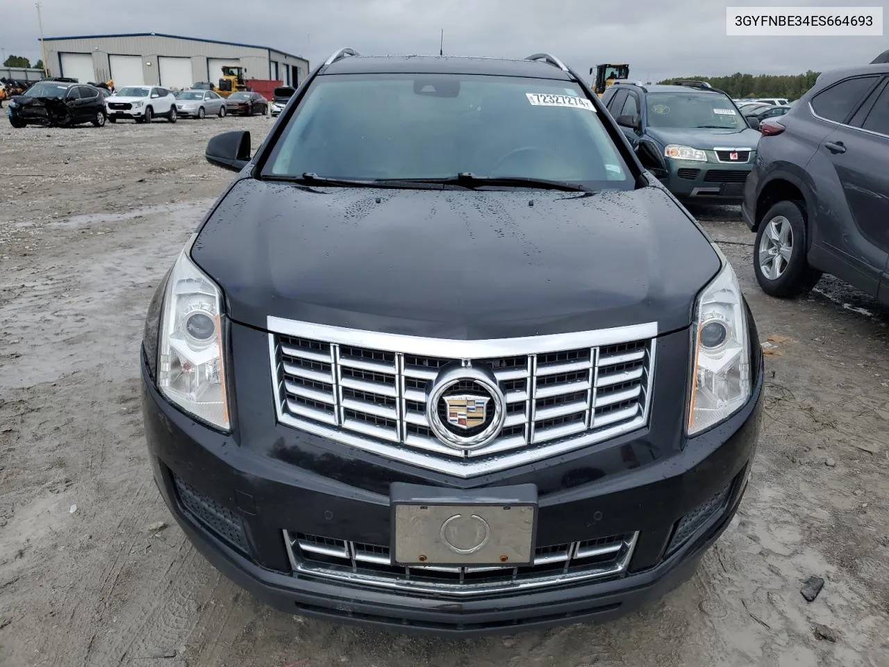 3GYFNBE34ES664693 2014 Cadillac Srx Luxury Collection