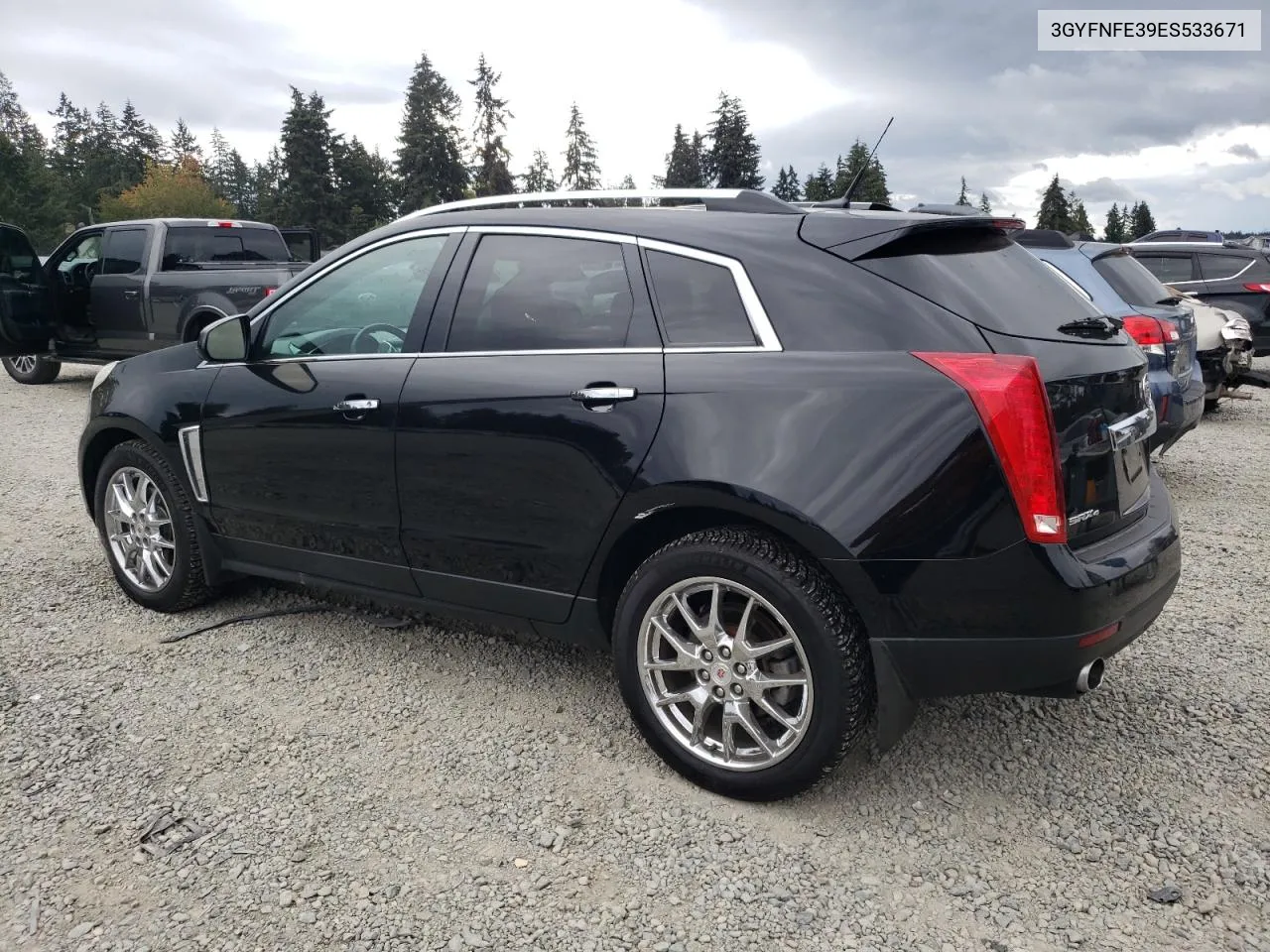 3GYFNFE39ES533671 2014 Cadillac Srx Performance Collection