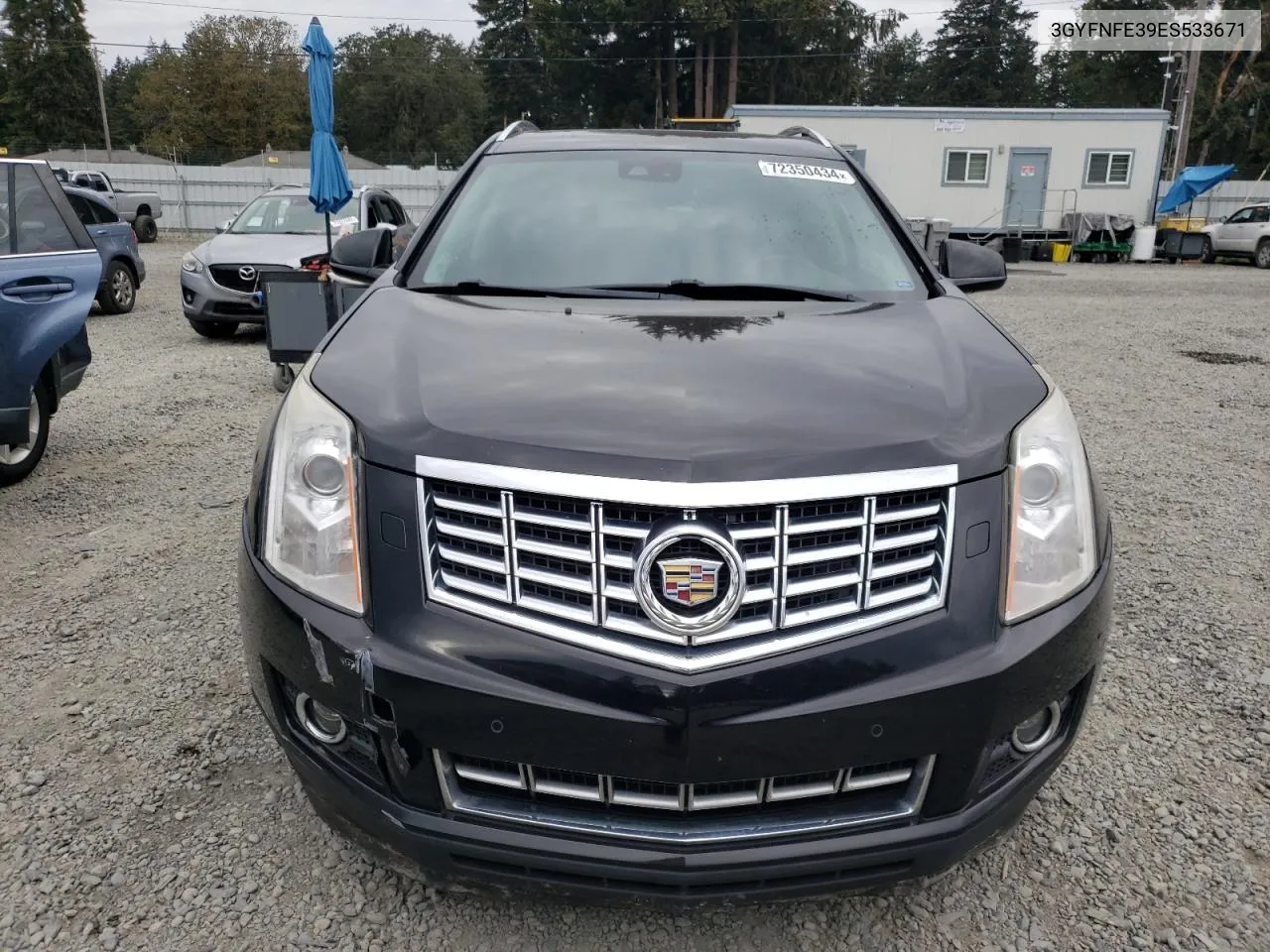 3GYFNFE39ES533671 2014 Cadillac Srx Performance Collection